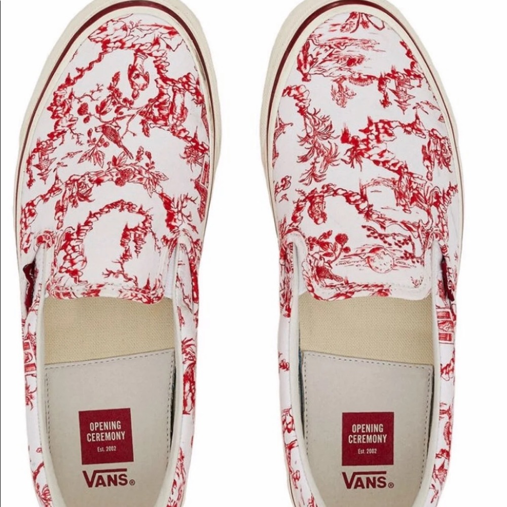 Vans slip on red Marshmallow - Picture 4 of 8